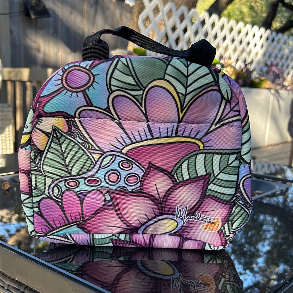 Vibrant Floral Lunch Box